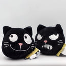 Stress toy που ζουλιέται σε σχήμα κεφάλι γάτας.