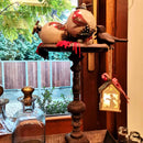 Πρωτότυπο χριστουγεννιάτικο στολίδι με φως