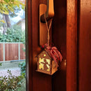 Στολίδι χριστουγεννιάτικο ξύλινο.