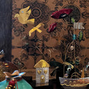 Διακοσμητικά τζακιού από φύλλο μπρούτζου