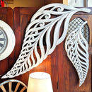 Διακοσμητικά τοίχου μεγάλα μεταλλικά φύλλα