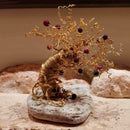 Διακοσμητικό τζακιού με δέντρο της τύχης