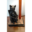 Επιτραπέζιο φωτιστικό σαλονιού με γάτες.