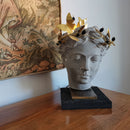 Χειροποίητο φωτιστικό γλυπτό.