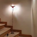 Φωτιστικό κρεβατοκάμαρας με κόκκινη καρδιά.