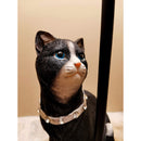 Επιδαπέδιο φωτιστικό με μαύρη γάτα