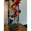 Φωτιστικό δωματίου με χρωματιστές πεταλούδες.