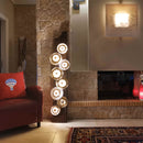 Μοντέρνο φωτιστικό από ξύλο και μέταλλο