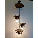 Μοντέρνο φωτιστικό οροφής με 3 λάμπες.