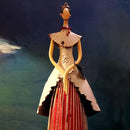 Μοντέρνο φωτιστικό σαλονιού κόκκινο με γυναικεία φιγούρα