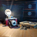 Περίεργο φωτιστικό κόκκινο