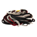 Πρωτότυπο κόσμημα για τον λαιμό μαύρο άσπρο κόκκινο.