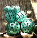 Απίθανα τιρκουάζ σκουλαρίκια