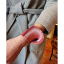 Γυναικείο βραχιόλι υφασμάτινο σε παλ χρώμα.