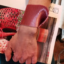 Πρωτότυπο βραχιόλι γυναικείο υφασμάτινο.