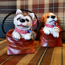 Σκυλάκια μπιμπελό με γούρι 2022