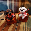 Μπιμπελό με σκύλους