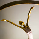 Λαμπατέρ σαλονιού με μπαλαρίνα που χορεύει.